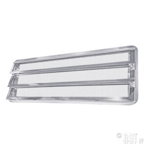 6610-100 Westfalia louvre raam compleet, knop rechts