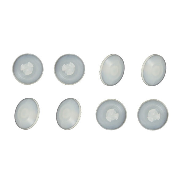 Geleidingsdopjes in zijruitframe, achter