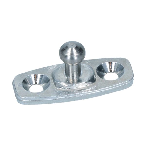 Borgpen vergrendeling voorruitkader op voorkoffer