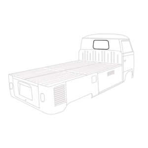 7408 Achterruitrubber, Pick up, per stuk