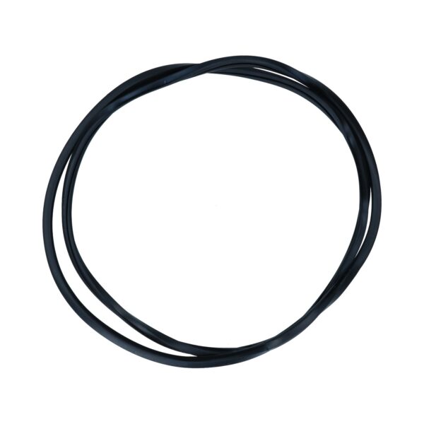 Rubber pop-out tussen frame en ruit