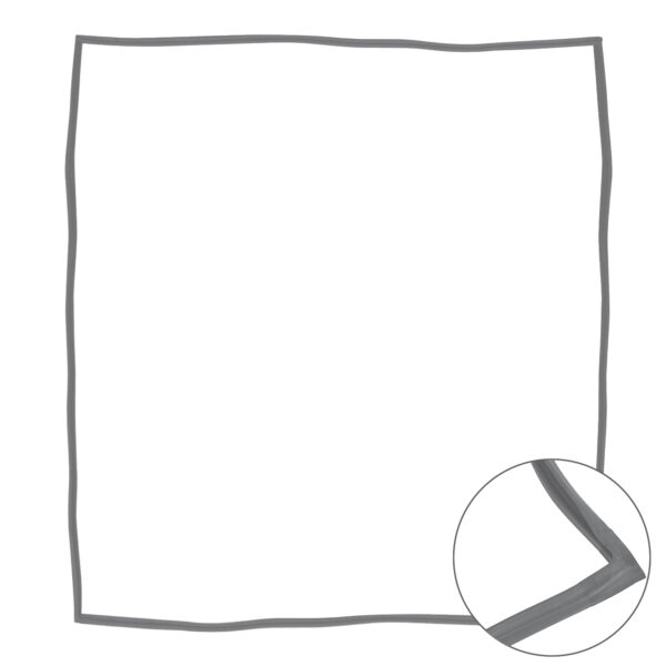 Schuifdeurrubber, links - Duits