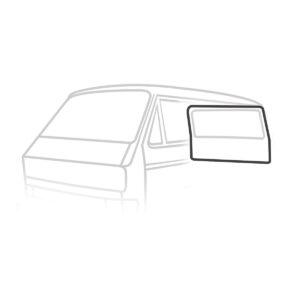 7632-000 Rubber laadklep achteraan, Duitse Kwaliteit