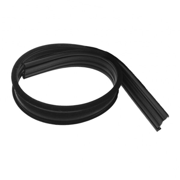 Viltstrip tussen deurruit en tochtruitstijl