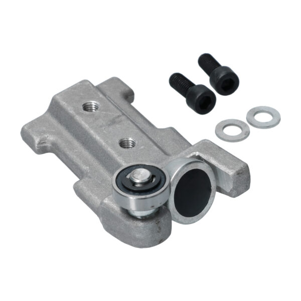 Schuifdeursteun onderaan met lager