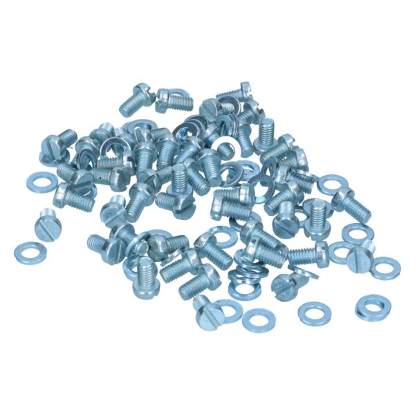 Montageset motorbeplating (50 schroef + rondel)