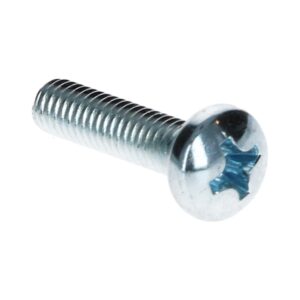 8766-04-016 Kruiskopbout volle draad verzinkt M4 x 16 DIN7985