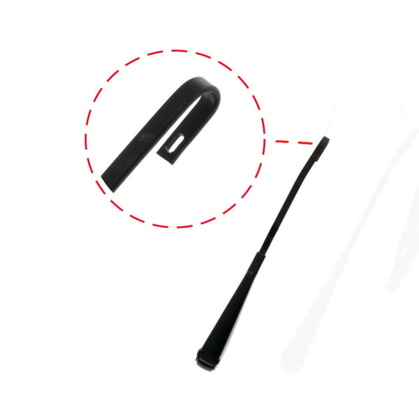 Ruitenwisserarm, zwart, per stuk, rechts