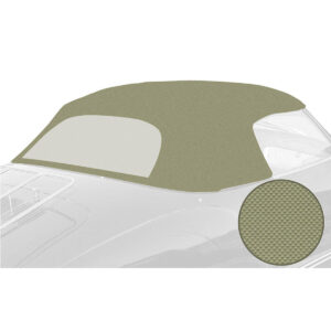 9100-61 Buitenkap cabriolet, enkel vinyl, beige