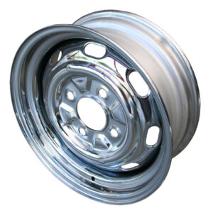 9187 Velg standaard, chroom<, 4-gaats (4x130), 5.5 x 15", ET +25