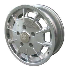 9231 Velg Gasburner, gepolierd, 5 gaats (5x130), 5.5 x 15", ET +35