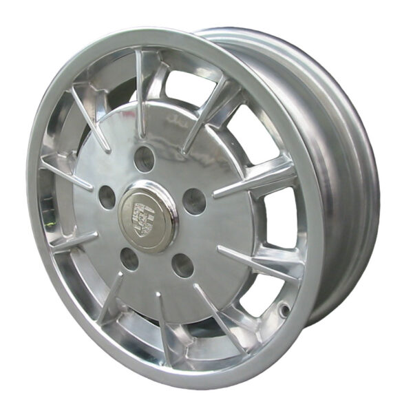 Velg Gasburner, gepolierd, 5 gaats (5x130), 5.5 x 15", ET +35