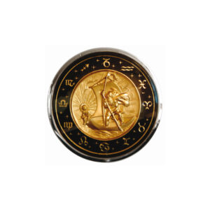 9503 Claxon knop 'ST CHRISTOPHER' voor Banjo stuur 'Flat4'