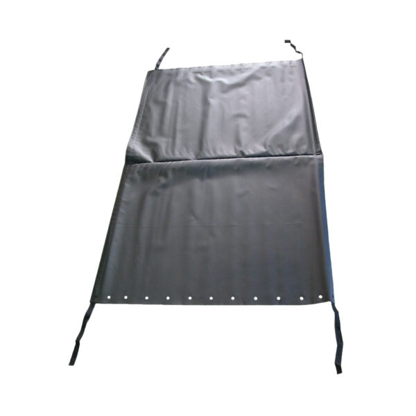 Buitenkap schuifdak - zwart vinyl