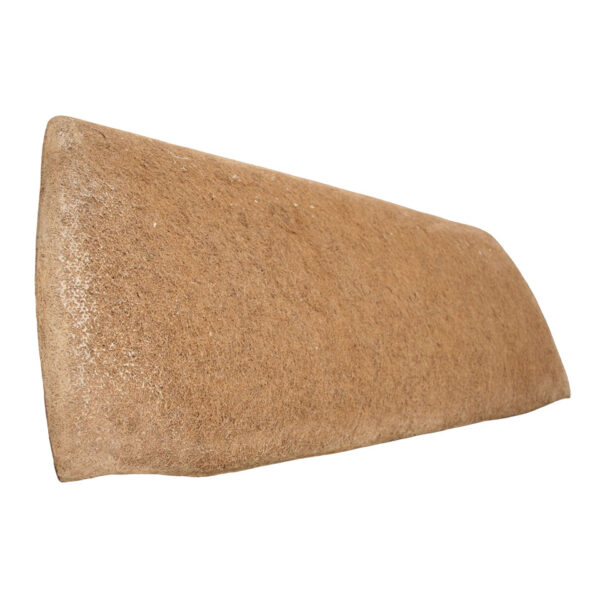 Zetelvulling rug, achteraan