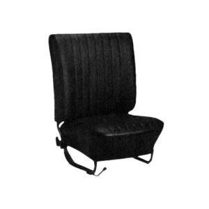 9789 Zetelhoes set, zwart, Basket weave