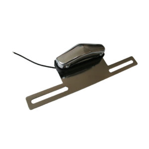 9933 Nummerplaatverlichting met steun, chroom