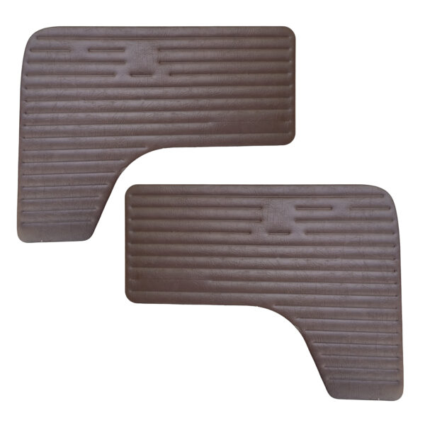 Deurpanelen vooraan, bruin