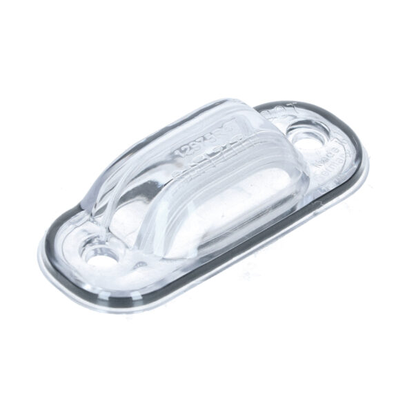 Nummerplaatverlichtingslens